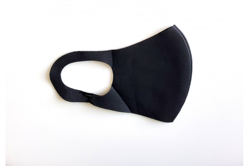 Kids -  S/M- Non-medical Face Covers-Black